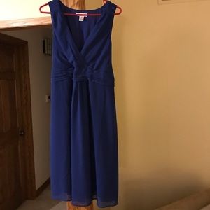 Blue Maternity Dress